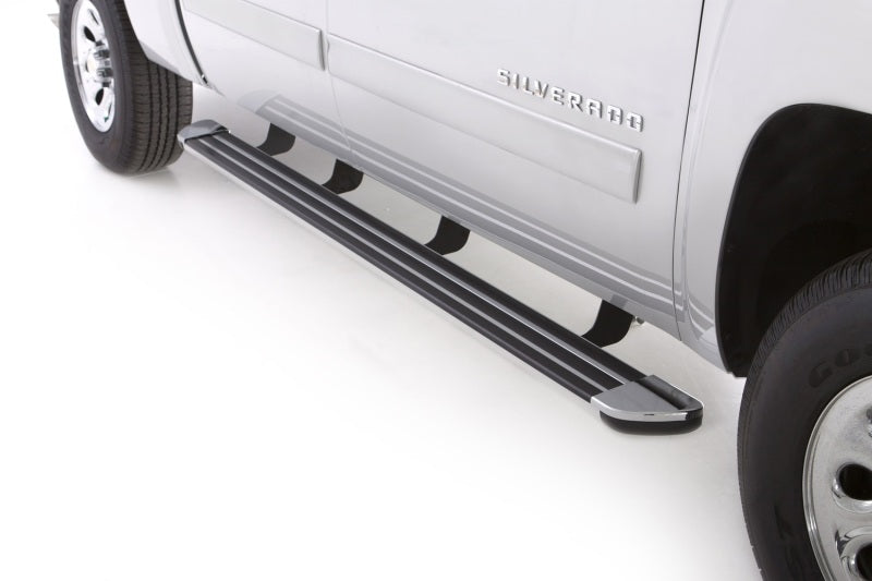 Lund 04-17 Nissan Titan Crew Cab (80in) Crossroads 80in. Running Board Kit - Chrome Lund 04-17 Nissan Titan Crew Cab (80in) Crossroads 80in. Running Board Kit - Chrome