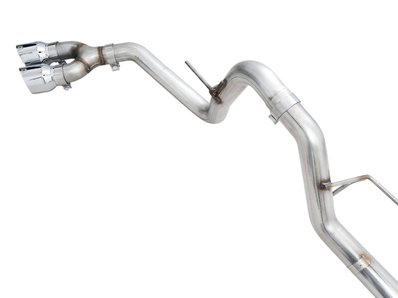 AWE 0FG 21+ Ford F150 Dual Side Exit Cat-Back Exhaust- 4.5in Chrome Silver Tips AWE 0FG 21+ Ford F150 Dual Side Exit Cat-Back Exhaust- 4.5in Chrome Silver Tips