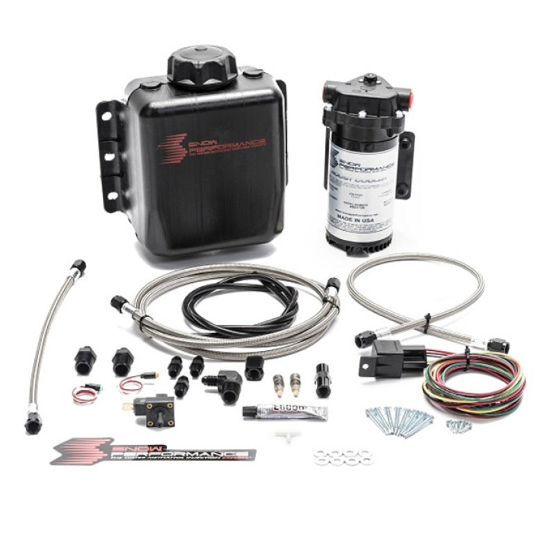Snow Performance Stg 1 Boost Cooler Water Injection Kit TD (w/SS Braided Line & 4AN Fittings) Snow Performance Stg 1 Boost Cooler Water Injection Kit TD (w/SS Braided Line & 4AN Fittings)