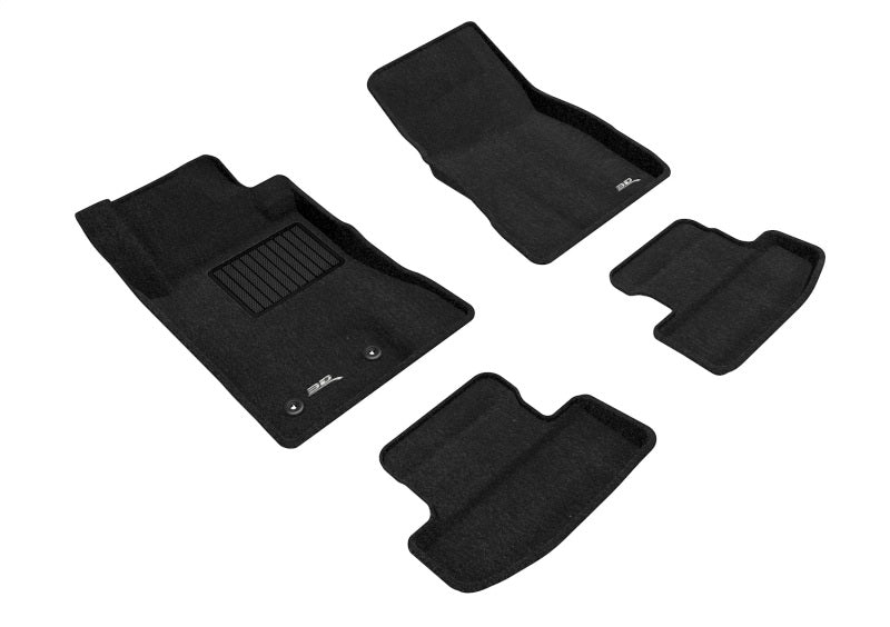 3D Maxpider 15-22 Ford Mustang Elegant 1st 2nd Row (2 Eyelets) - Floor Mat Set (Black) 3D Maxpider 15-22 Ford Mustang Elegant 1st 2nd Row (2 Eyelets) - Floor Mat Set (Black)