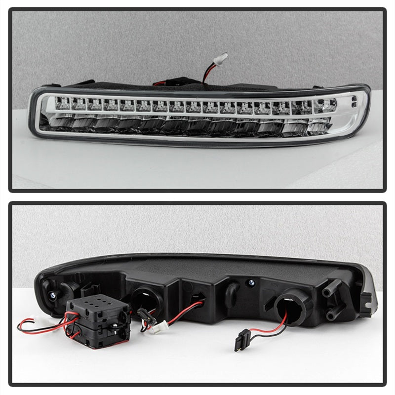 xTune 99-06 GMC Sierra (Excl Denali) Full LED Bumper Lights - Chrome (CBL-GSI99-LED-C) xTune 99-06 GMC Sierra (Excl Denali) Full LED Bumper Lights - Chrome (CBL-GSI99-LED-C)