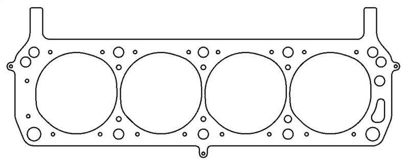 Cometic Ford 302/351 SVO 106.17mm Bore .051in MLS Left Side Head Gasket Cometic Ford 302/351 SVO 106.17mm Bore .051in MLS Left Side Head Gasket
