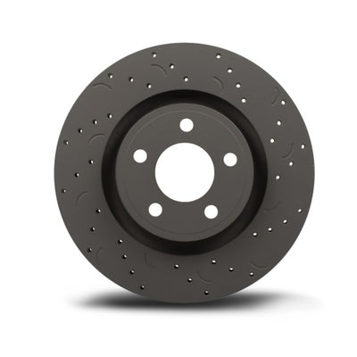 Hawk Talon 1997 Acura Integra GS Drilled and Slotted Rear Brake Rotor Set