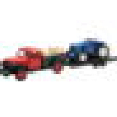 New Ray Toys 1946 Dodge Power Wagon with Farm Tractor/ Scale - 1:32