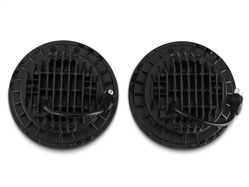 Raxiom 97-18 Jeep Wrangler TJ/JK Axial Series LED Daymaker Headlights- Black Housing (Clear Lens) Raxiom 97-18 Jeep Wrangler TJ/JK Axial Series LED Daymaker Headlights- Black Housing (Clear Lens)