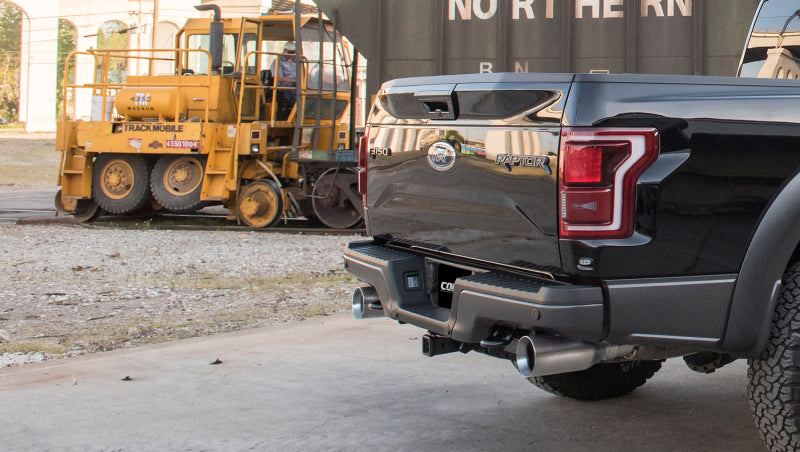 Corsa 2017-2020 Ford F-150 Raptor 3in Inlet / 5in Outlet Satin Polished Tip Kit (For Corsa Exh Only) Corsa 2017-2020 Ford F-150 Raptor 3in Inlet / 5in Outlet Satin Polished Tip Kit (For Corsa Exh Only)