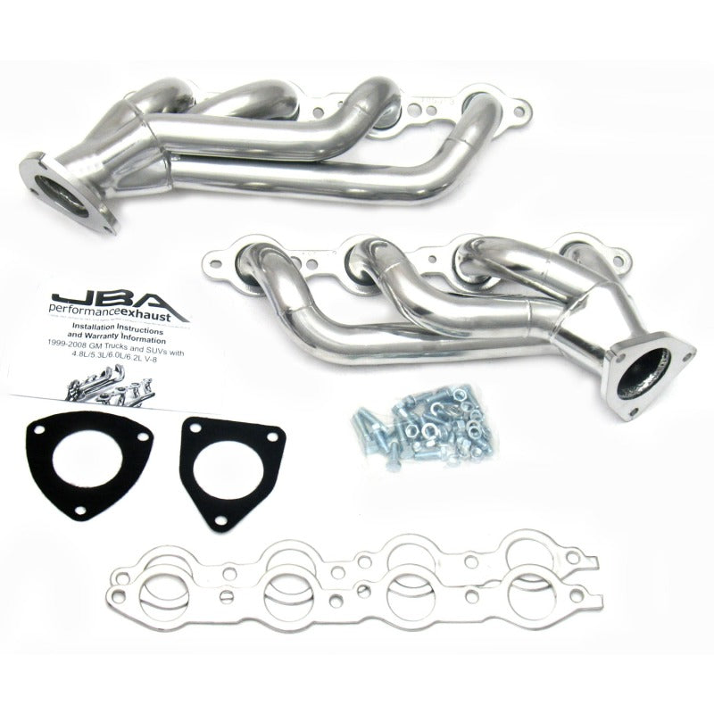 JBA 03-06 GM Truck 6.0L LS w/o EGR 1-5/8in Primary Silver Ctd Cat4Ward Header JBA 03-06 GM Truck 6.0L LS w/o EGR 1-5/8in Primary Silver Ctd Cat4Ward Header