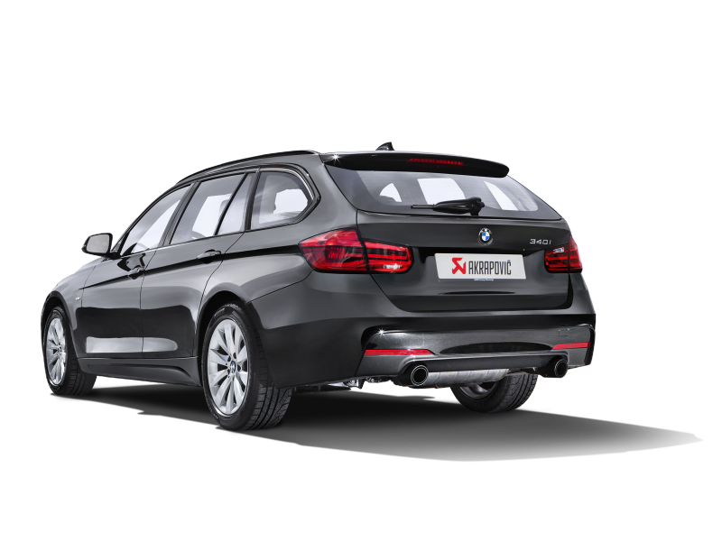 Akrapovic 16-17 BMW 340i (F30 F31) Evolution Line Cat Back (SS) w/ Carbon Tips (Req. Link Pipe) Akrapovic 16-17 BMW 340i (F30 F31) Evolution Line Cat Back (SS) w/ Carbon Tips (Req. Link Pipe)