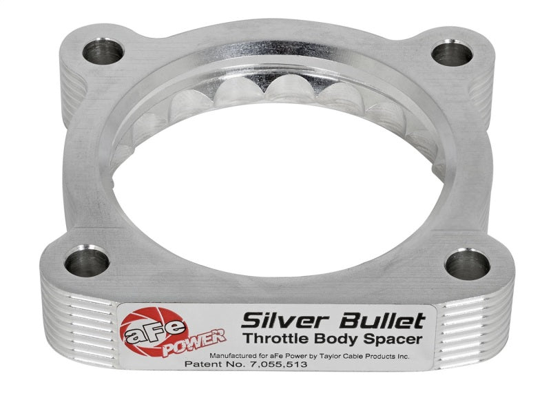 aFe Silver Bullet Throttle Body Spacers TBS Nissan Patrol 10-16 V8-5.6L aFe Silver Bullet Throttle Body Spacers TBS Nissan Patrol 10-16 V8-5.6L