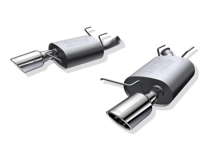 Borla 11-14 Ford Mustang 3.7L 6cyl Aggressive ATAK Exhaust (rear section only) Borla 11-14 Ford Mustang 3.7L 6cyl Aggressive ATAK Exhaust (rear section only)