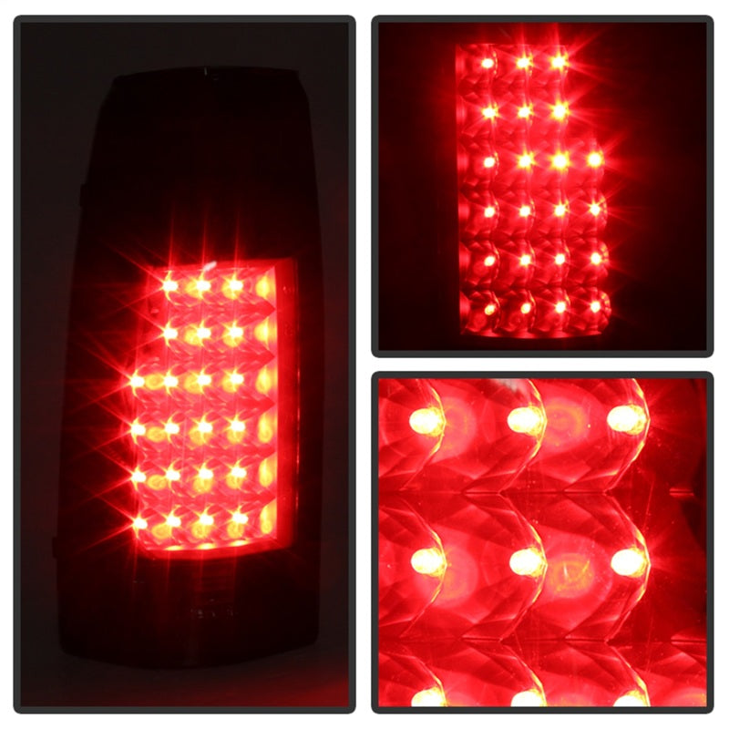 xTune Yukon Denali 99-00 LED Tail Lights Black Smoked ALT-JH-CCK88-LED-BKSM xTune Yukon Denali 99-00 LED Tail Lights Black Smoked ALT-JH-CCK88-LED-BKSM