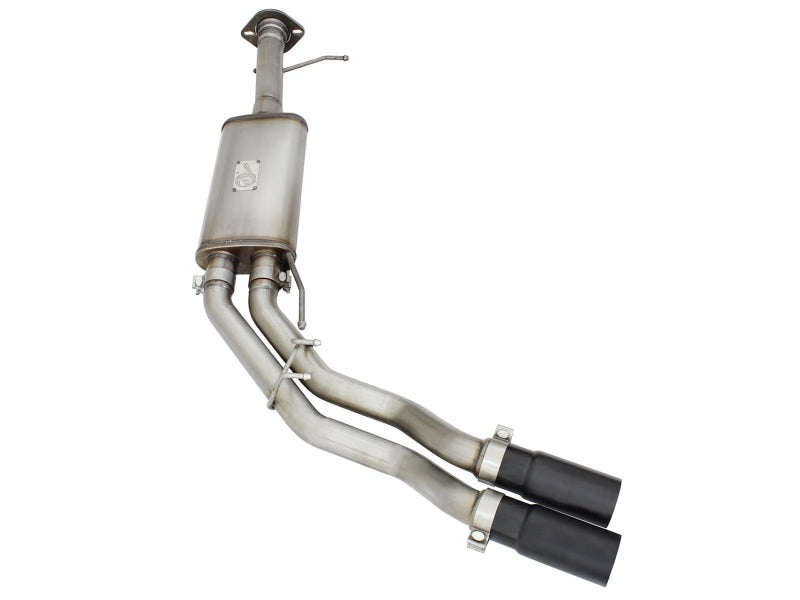 aFe Rebel Series Exhaust SS Front Side Exit CB w/ Black Tips 10-14 Ford F150 Ecoboost V8 6.2L aFe Rebel Series Exhaust SS Front Side Exit CB w/ Black Tips 10-14 Ford F150 Ecoboost V8 6.2L