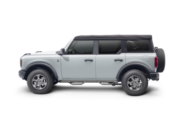 N-Fab Nerf Step 2021 Ford Bronco (4 Door) - Tex. Black - SRW - 3in N-Fab Nerf Step 2021 Ford Bronco (4 Door) - Tex. Black - SRW - 3in