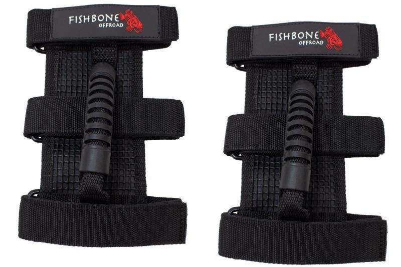 Fishbone Offroad Grab Handles w Three Straps Fishbone Offroad Grab Handles w Three Straps