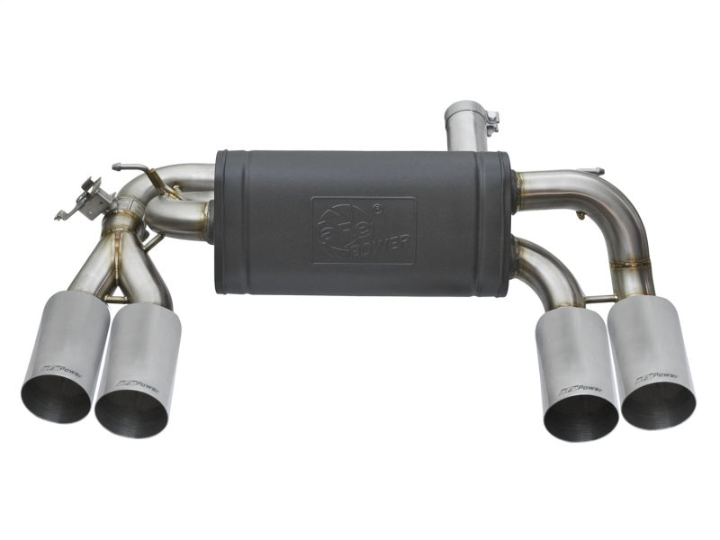 aFe MACHForce XP 3in - 2 1/2in Axle Back 304SS Exhaust w/ Polished Tips 16-17 BMW M2 (f87) aFe MACHForce XP 3in - 2 1/2in Axle Back 304SS Exhaust w/ Polished Tips 16-17 BMW M2 (f87)