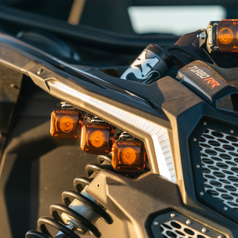 Rigid Industries 2017+ Can-Am Maveric X3 Revolve Headlight Kit Rigid Industries 2017+ Can-Am Maveric X3 Revolve Headlight Kit