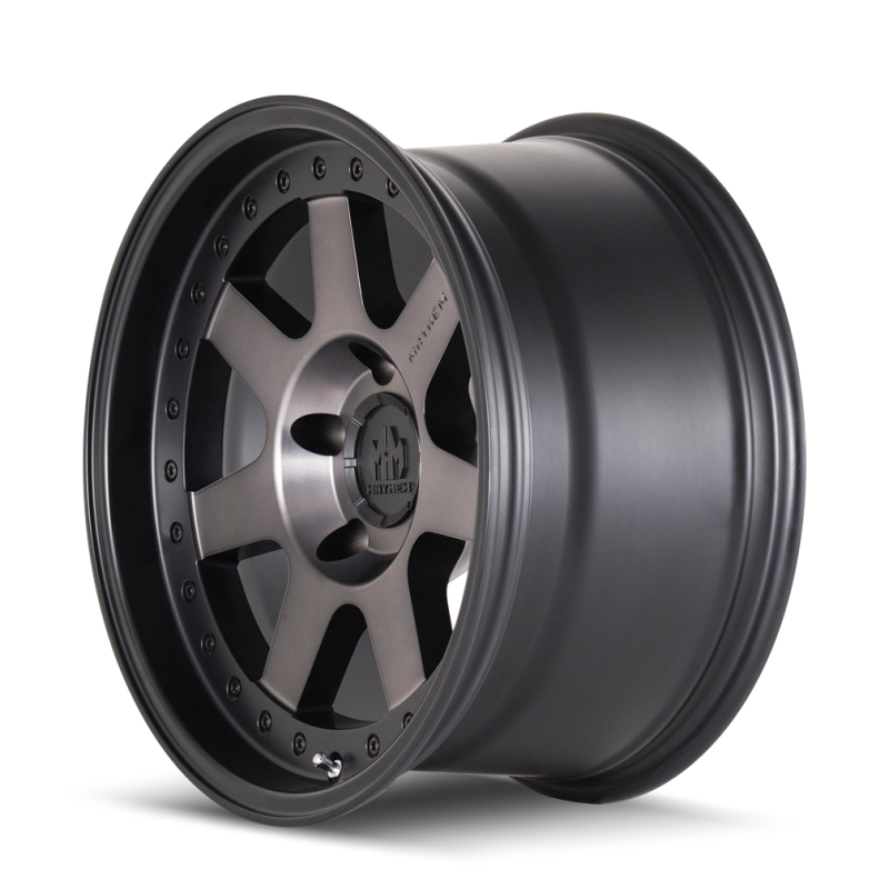 Mayhem 8300 Prodigy 20x9 / 8x180 BP / 0mm Offset / 130.8mm Hub Matte Black w/ Dark Tint Wheel Mayhem 8300 Prodigy 20x9 / 8x180 BP / 0mm Offset / 130.8mm Hub Matte Black w/ Dark Tint Wheel