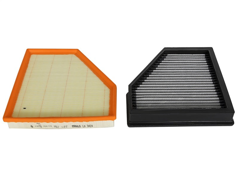 aFe MagnumFLOW Pro DRY S OE Replacement Filter 2016 BMW 340i (F30) L6-3.0L (t) (B58) aFe MagnumFLOW Pro DRY S OE Replacement Filter 2016 BMW 340i (F30) L6-3.0L (t) (B58)