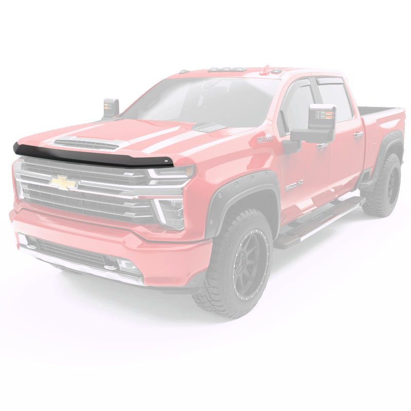 EGR 20-23 Chevrolet Silverado 2500 HD / 3500 HD Superguard Hood Shield (301885) - Matte Black EGR 20-23 Chevrolet Silverado 2500 HD / 3500 HD Superguard Hood Shield (301885) - Matte Black