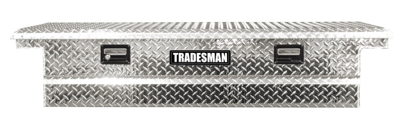 Tradesman Aluminum Single Lid HD 28 Cross Bed Low-Profile Truck Tool Box (72in.) - Brite Tradesman Aluminum Single Lid HD 28 Cross Bed Low-Profile Truck Tool Box (72in.) - Brite