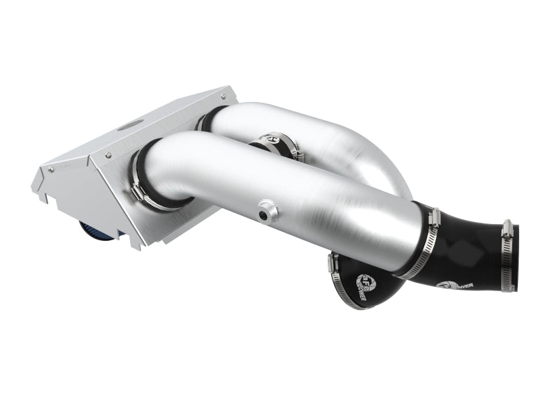 aFe Rapid Induction Pro 5R Cold Air Intake System Brushed 21-22 Ford F-150 Raptor V6-3.5L (tt) aFe Rapid Induction Pro 5R Cold Air Intake System Brushed 21-22 Ford F-150 Raptor V6-3.5L (tt)