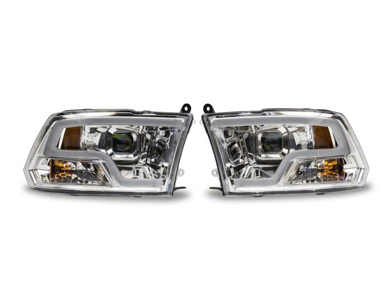 Raxiom 09-18 Dodge RAM 1500 Non-Projector LED Halo Headlights- Chrome Housing (Clear Lens) Raxiom 09-18 Dodge RAM 1500 Non-Projector LED Halo Headlights- Chrome Housing (Clear Lens)
