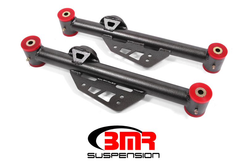 BMR 79-98 Fox Mustang Non-Adj. Lower Control Arms (Polyurethane) - Black Hammertone BMR 79-98 Fox Mustang Non-Adj. Lower Control Arms (Polyurethane) - Black Hammertone