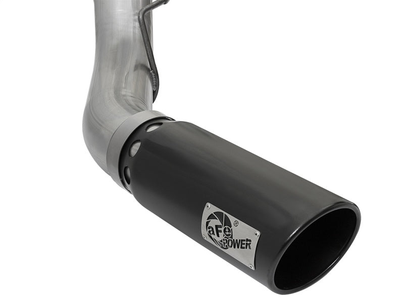 aFe Large Bore-HD 5in DPF Back 409 SS Exhaust System w/Black Tip 2017 Ford Diesel Trucks V8 6.7L(td) aFe Large Bore-HD 5in DPF Back 409 SS Exhaust System w/Black Tip 2017 Ford Diesel Trucks V8 6.7L(td)