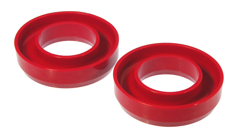 Prothane 88-98 Chevy Front Coil Spring 1in Lift Spacer - Red Prothane 88-98 Chevy Front Coil Spring 1in Lift Spacer - Red
