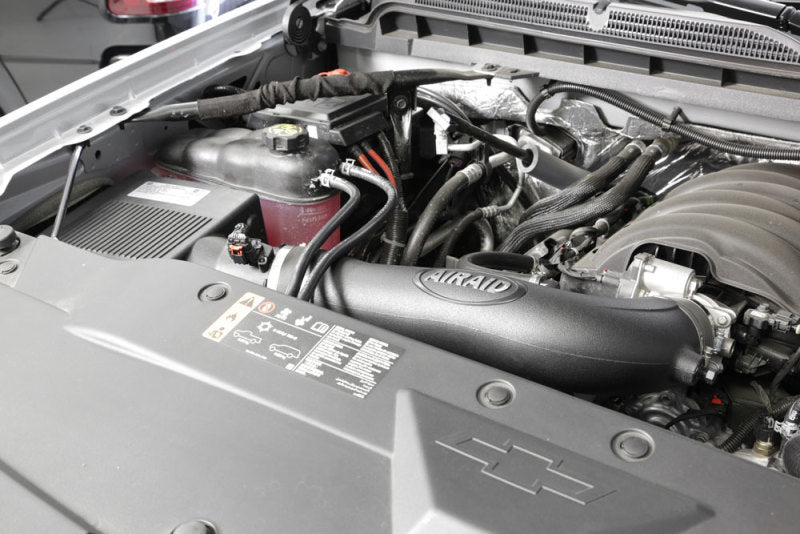 Airaid 17-18 Chevrolet Silverado / GMC Sierra V6-4.3L F/I Airaid Jr Intake Kit - Oiled / Red Media Airaid 17-18 Chevrolet Silverado / GMC Sierra V6-4.3L F/I Airaid Jr Intake Kit - Oiled / Red Media