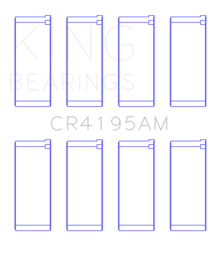 King Engine Bearings Chrysler 420A Connecting Rod Bearing Set - Size STD King Engine Bearings Chrysler 420A Connecting Rod Bearing Set - Size STD