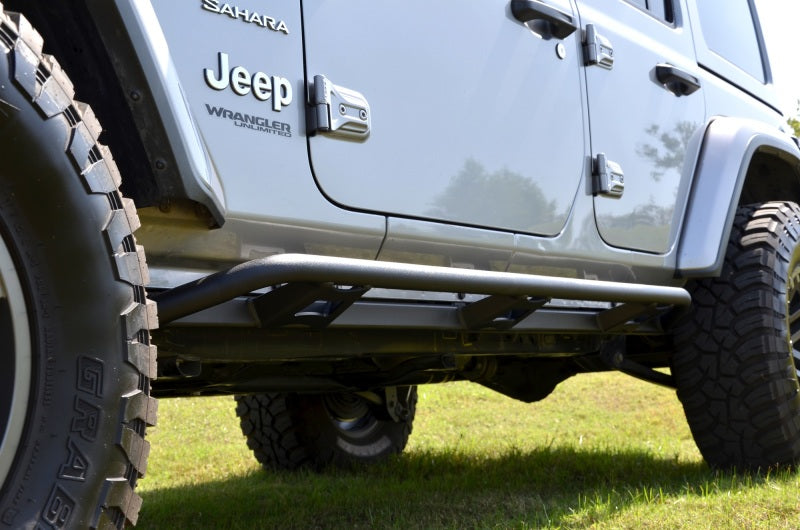 N-Fab Trail Slider Steps 18-20 Jeep Wrangler JL 4 Door SUV - SRW - Textured Black N-Fab Trail Slider Steps 18-20 Jeep Wrangler JL 4 Door SUV - SRW - Textured Black