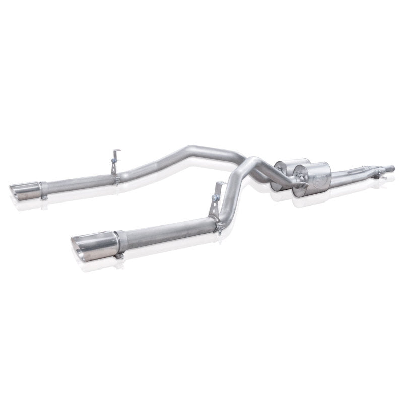Stainless Works Chevy Silverado/GMC Sierra 2007-16 5.3L/6.2L Exhaust Y-Pipe Under Bumper Exit Stainless Works Chevy Silverado/GMC Sierra 2007-16 5.3L/6.2L Exhaust Y-Pipe Under Bumper Exit