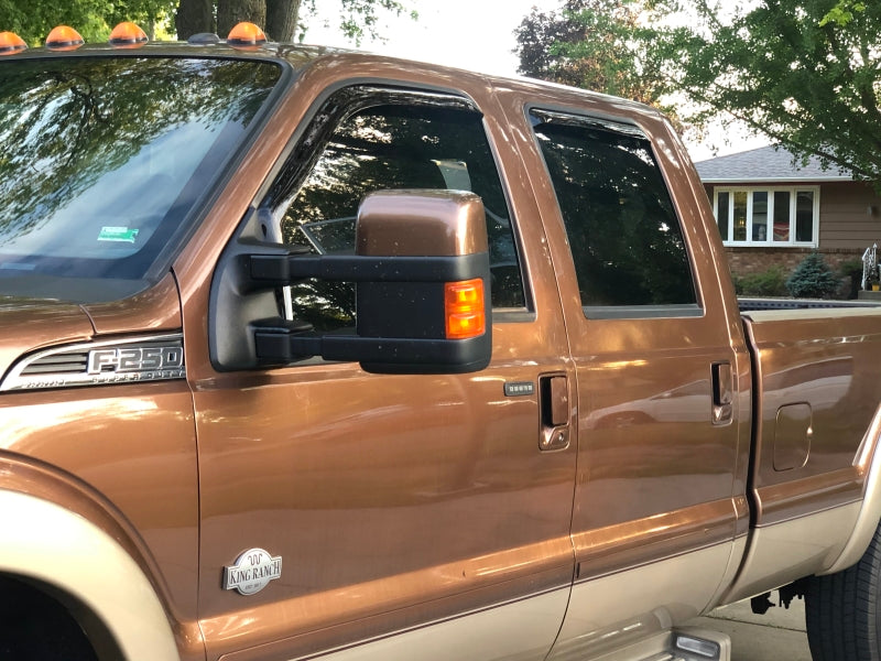 EGR 99+ Ford Super Duty Crew Cab In-Channel Window Visors - Set of 4 (573511) EGR 99+ Ford Super Duty Crew Cab In-Channel Window Visors - Set of 4 (573511)