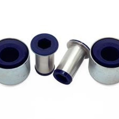 SuperPro 2002 Mini Cooper Base Fr Lower Inner Rearward Control Arm Bushing Kit Double Offset +Caster