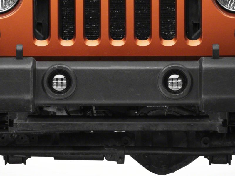 Raxiom 07-23 Jeep Wrangler JK & JL Axial Series Tri-Bar LED Fog Lights- Amber Raxiom 07-23 Jeep Wrangler JK & JL Axial Series Tri-Bar LED Fog Lights- Amber