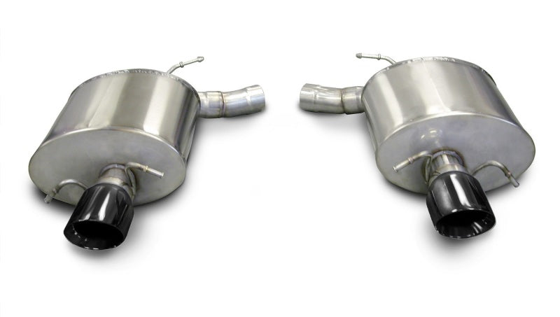 Corsa 2009-2014 Cadillac CTS Sedan V 6.2L V8 Black Sport Axle-Back Exhaust Corsa 2009-2014 Cadillac CTS Sedan V 6.2L V8 Black Sport Axle-Back Exhaust