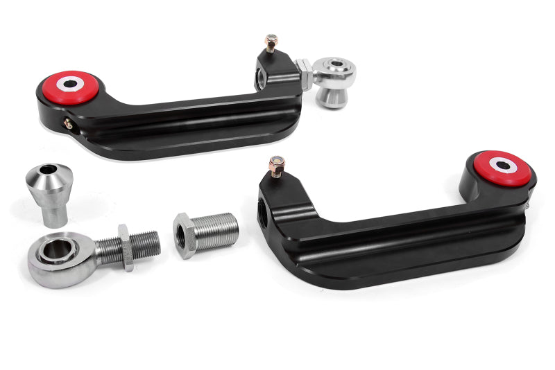 BMR 15-18 S550 Mustang Billet Aluminum Camber Links Adjustable (Poly/Rod ends) - Black Anodized BMR 15-18 S550 Mustang Billet Aluminum Camber Links Adjustable (Poly/Rod ends) - Black Anodized