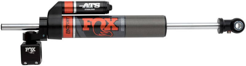 Fox 2007+ Jeep JK 2.0 Factory Series ATS Steering Stabilizer 22.15in Ext L - Orange Heritage Logo Fox 2007+ Jeep JK 2.0 Factory Series ATS Steering Stabilizer 22.15in Ext L - Orange Heritage Logo