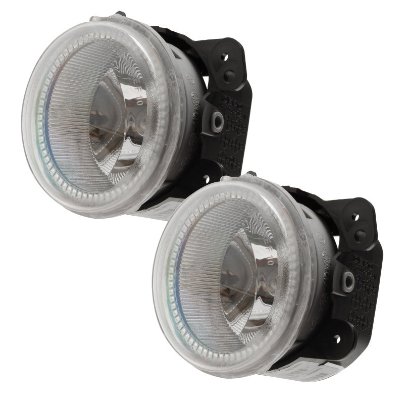 Oracle Lighting 10-15 Jeep Wrangler JK Pre-Assembled LED Halo Fog Lights -Pink Oracle Lighting 10-15 Jeep Wrangler JK Pre-Assembled LED Halo Fog Lights -Pink