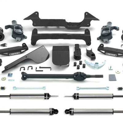 Fabtech 03-05 Hummer H2 Suv/Sut 4WD w/Rr Air Bags 6in Perf Sys w/Dlss Shks