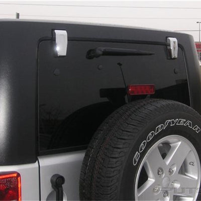 Putco 07-18 Jeep Wrangler - Rear Hinge Cover (Upper)