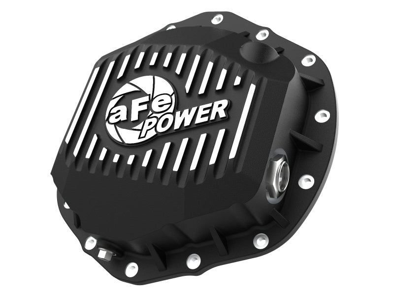 aFe Street Series Rear Differential Cover Black w/ Machined Fins 19-20 Ram 2500/3500 aFe Street Series Rear Differential Cover Black w/ Machined Fins 19-20 Ram 2500/3500