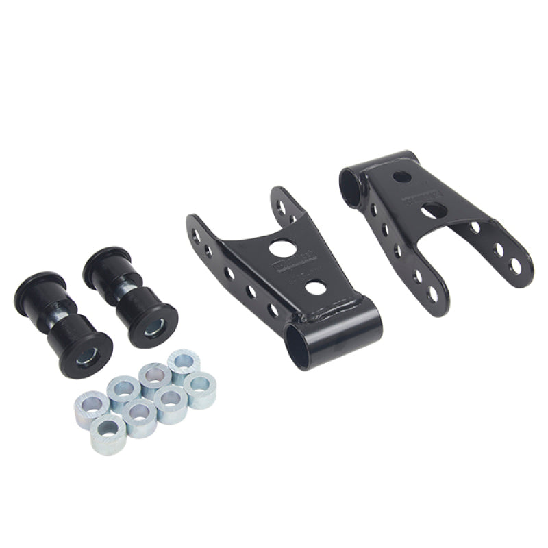 Belltech SHACKLE KIT 15-16 Ford F150 (All Cabs Short Bed Only) 4WD 1in / 2in Rear Drop Belltech SHACKLE KIT 15-16 Ford F150 (All Cabs Short Bed Only) 4WD 1in / 2in Rear Drop