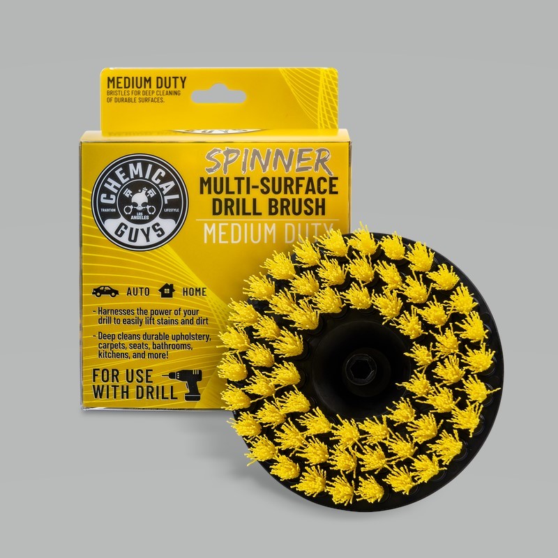 Chemical Guys Carpet Brush w/Drill Attachment - Medium Duty Chemical Guys Carpet Brush w/Drill Attachment - Medium Duty