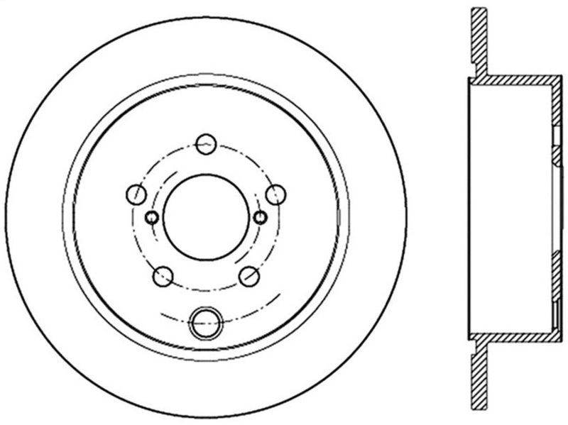 StopTech Slotted Sport Brake Rotor StopTech Slotted Sport Brake Rotor