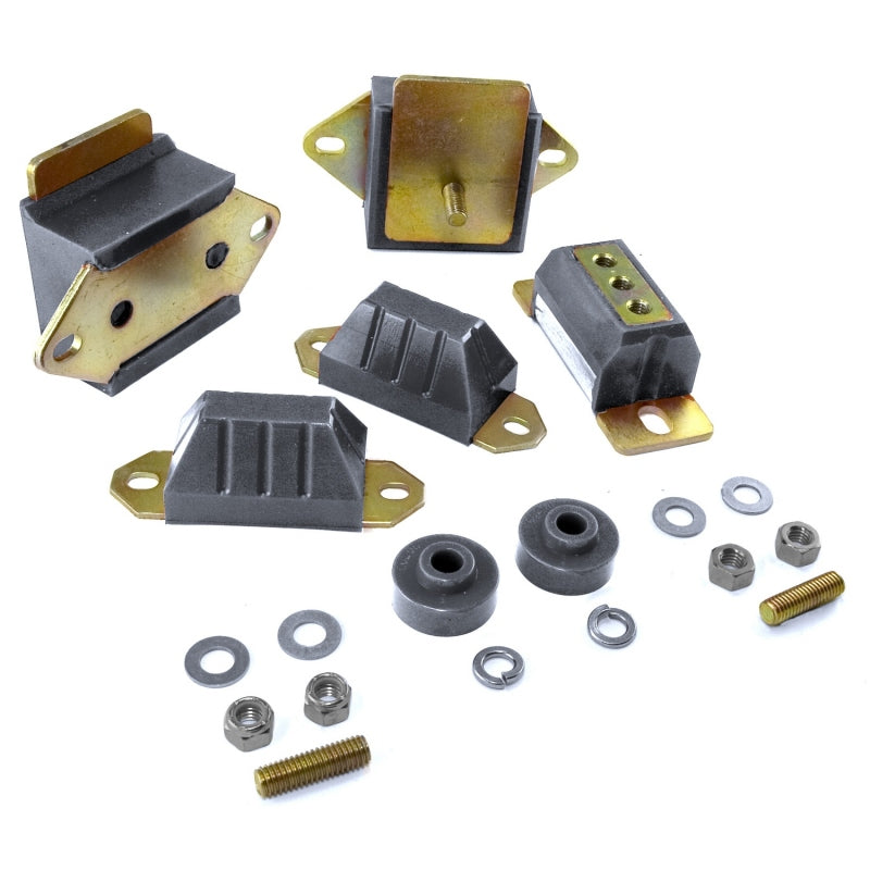 Rugged Ridge Drivetrain Kit Black 76-86 Jeep CJ Rugged Ridge Drivetrain Kit Black 76-86 Jeep CJ