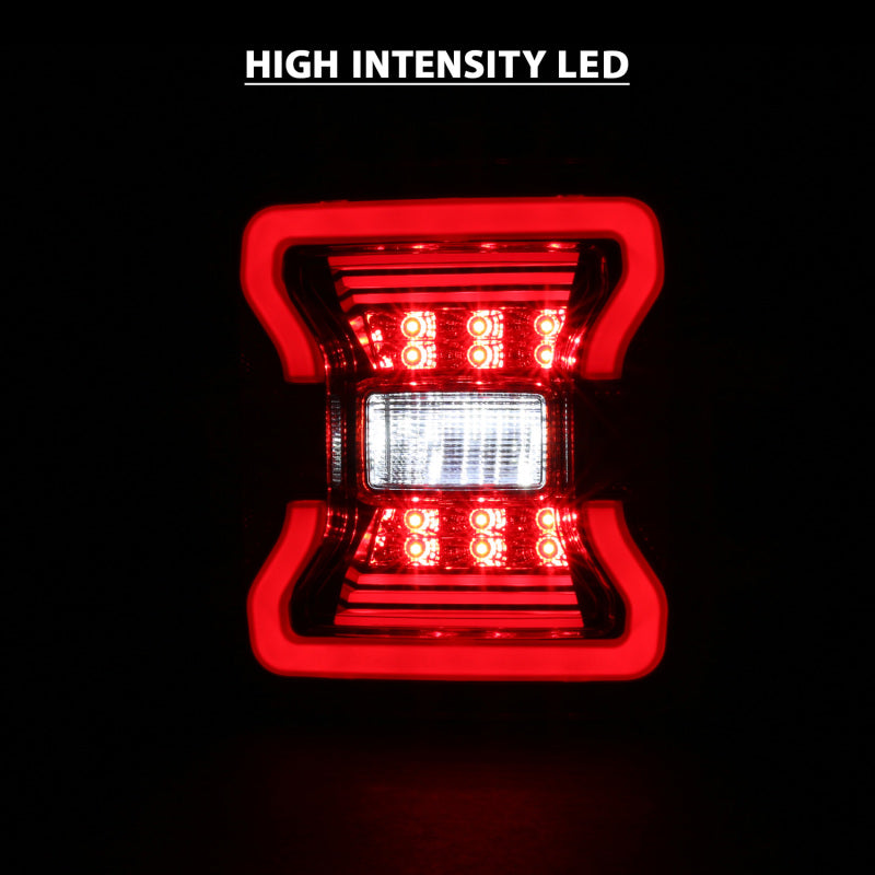 ANZO 18-19 Jeep Wrangler JL LED Taillights Black ANZO 18-19 Jeep Wrangler JL LED Taillights Black