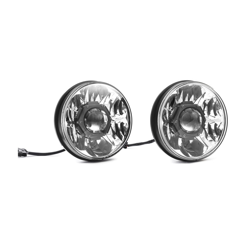 KC HiLiTES 07-18 Jeep JK (Not for Rubicon/Sahara) 7in. Gravity LED Pro DOT Headlight (Pair Pack Sys) KC HiLiTES 07-18 Jeep JK (Not for Rubicon/Sahara) 7in. Gravity LED Pro DOT Headlight (Pair Pack Sys)