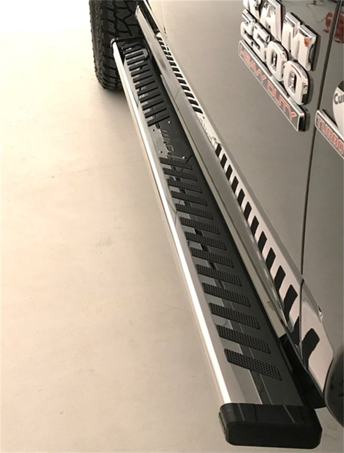 Lund 04-17 Nissan Titan Crew Cab Summit Ridge 2.0 Running Boards - Stainless Lund 04-17 Nissan Titan Crew Cab Summit Ridge 2.0 Running Boards - Stainless